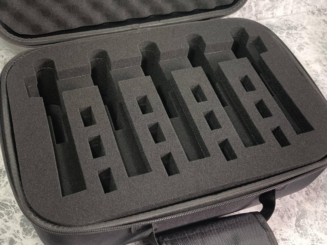 「エアガン 収納 手持ち 鞄　ハンドガン5丁/マガジン15個収納可能」jo-db