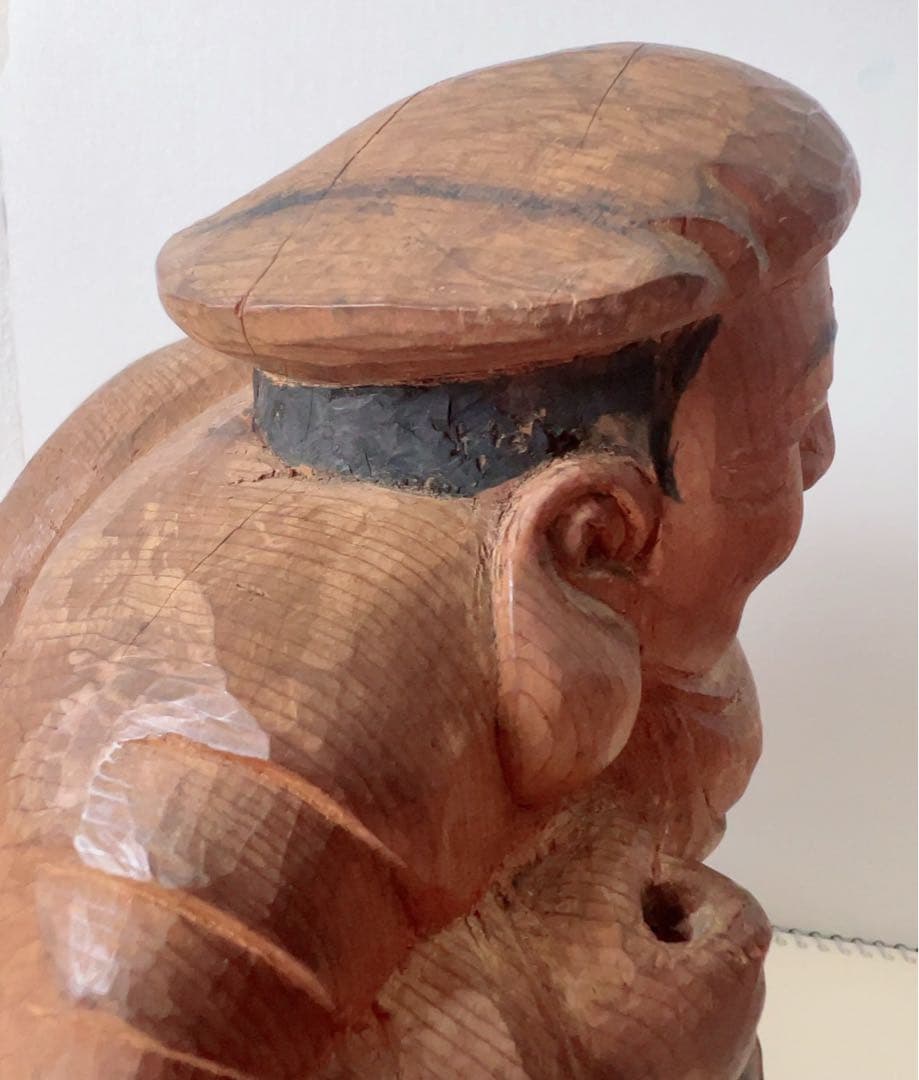 木製 福の神 彫刻