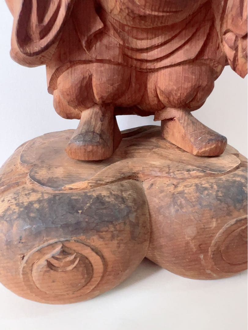 木製 福の神 彫刻