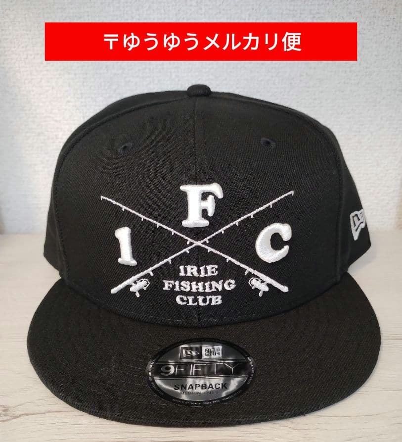 アイリーフィッシングクラブ　NEW ERA キャップ　ブラック