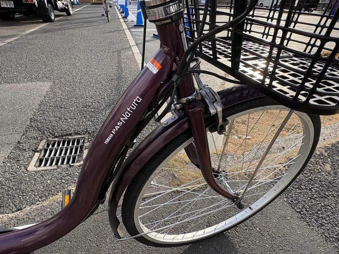 中古YAMAHA電動アシスト自転車　8.7Ah 大阪　013番