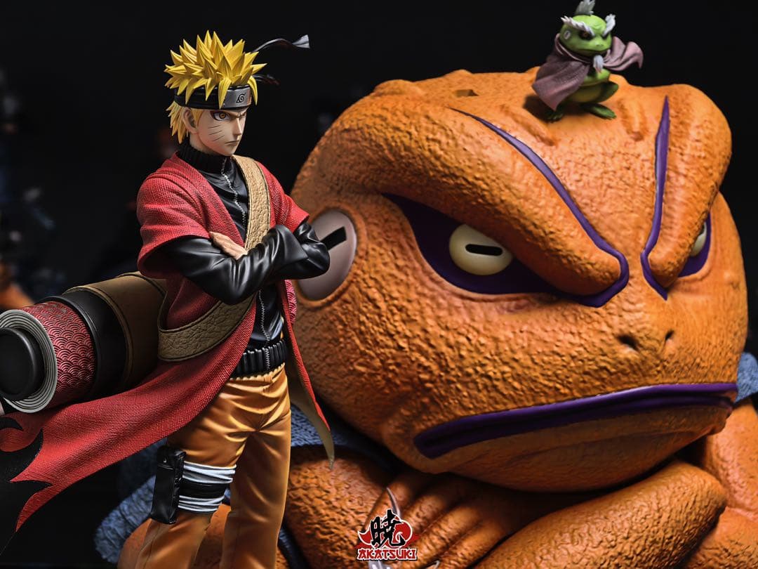 ナルト仙人モード登場　ナルト疾風伝 NARUTO フィギュア　ガレージキット