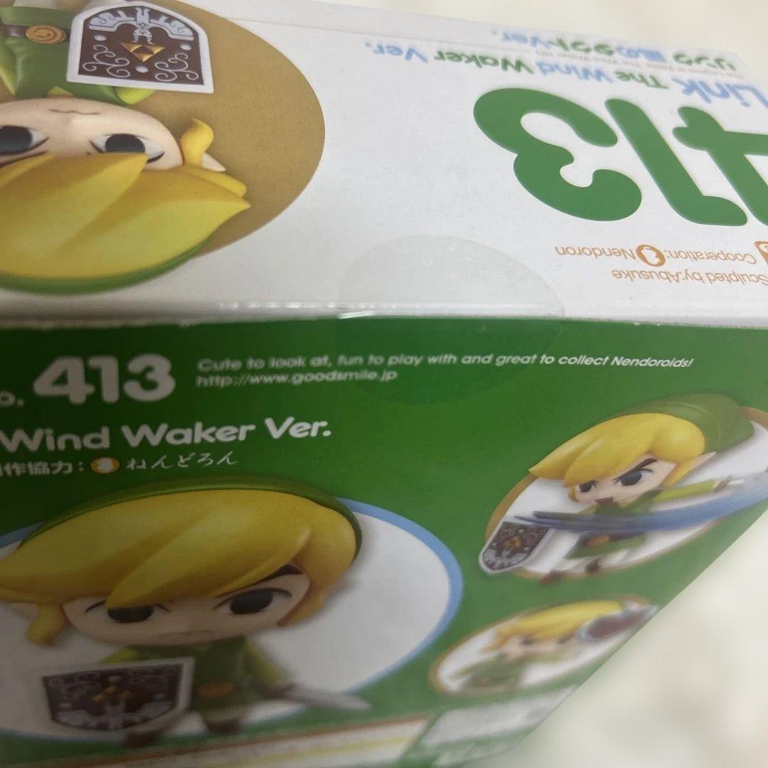 【未開封】ねんどろいど413 620 リンク　ゼルダ 風のタクト Ver