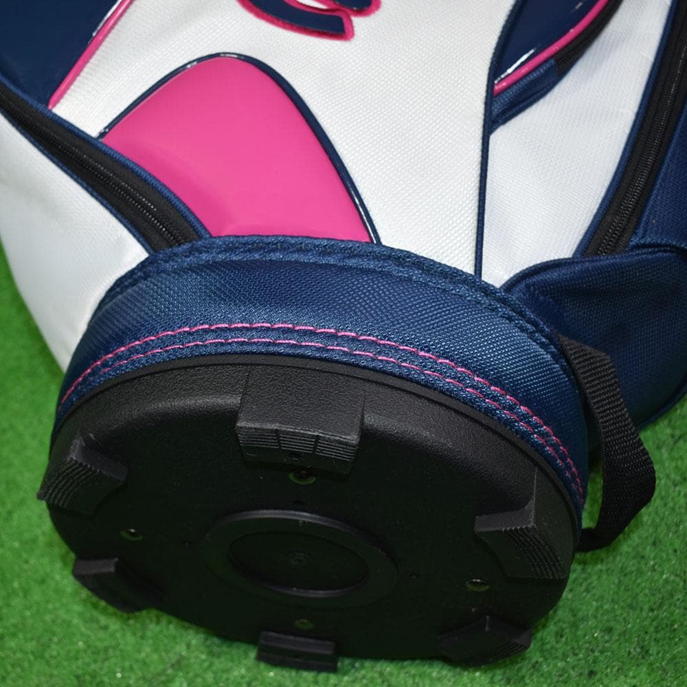T*o様 Callaway/キャロウェイ キャディバッグ9型【白/紺/桃】美品！