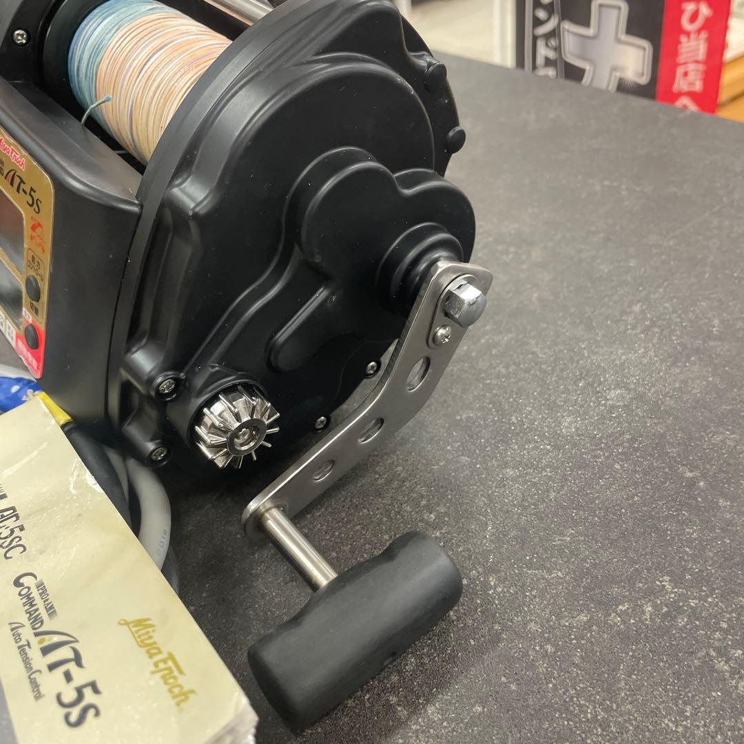 ミヤエポック コマンド電動リール AT-5S COMMAND