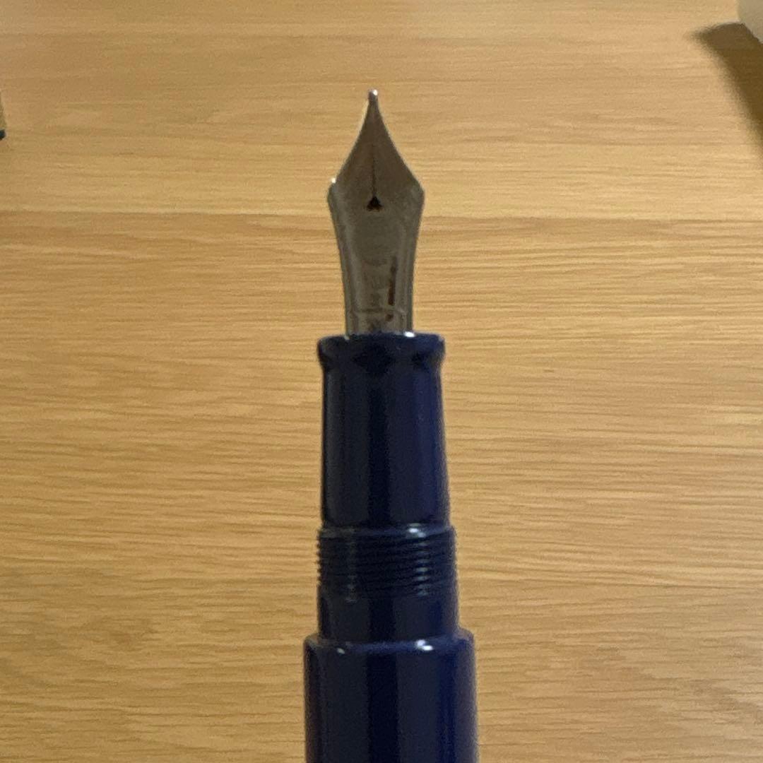 中屋万年筆　ピッコロ桔梗　太字