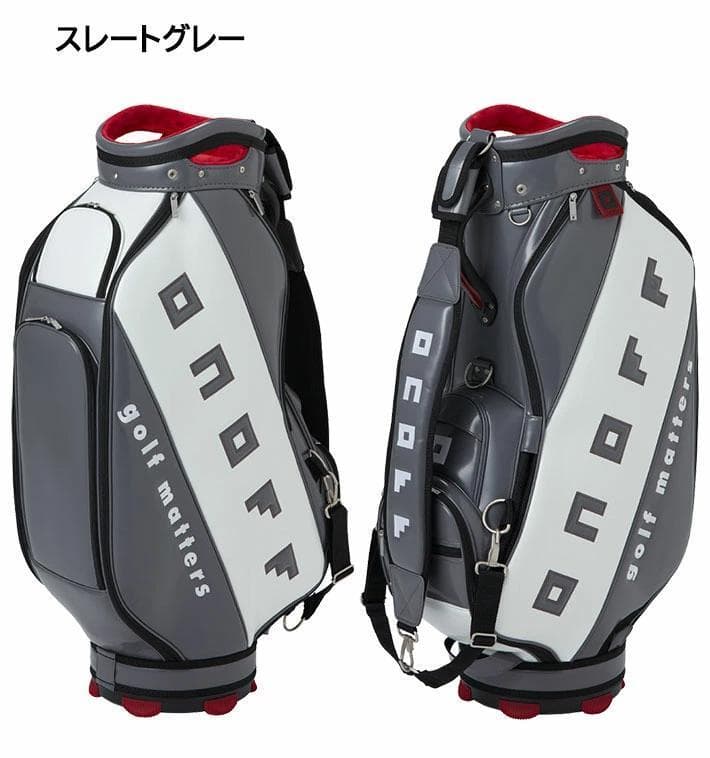 新品 ONOFF オノフ プロレプリカ キャディバッグ OB0926 グレー