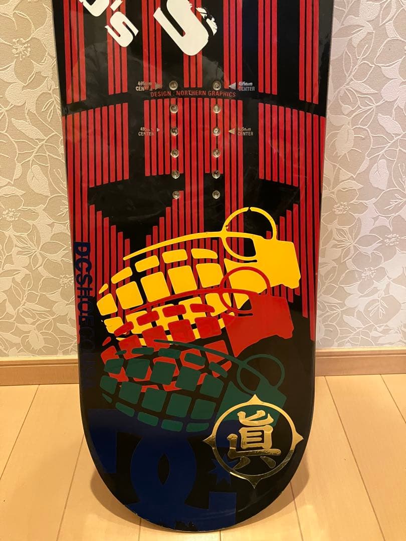 値下げ　スノーボード 153cm savander 赤黒デザイン