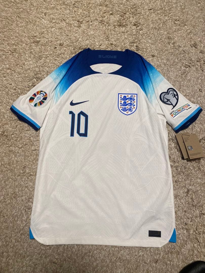 【正規品】ベリンガム　イングランド　オーセンティックシャツ