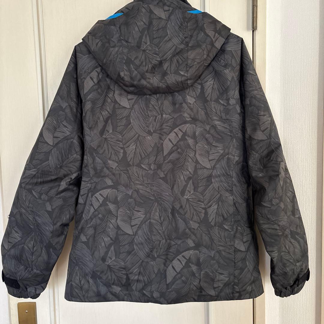 お値下げDESCENTEデサント★メンズスキーウェア上下セット★黒/青★サイズM