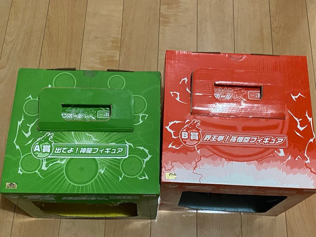 一番くじ　ドラゴンボール改　激突編　A賞　神龍　Ｂ賞 界王拳悟空　フィギュア