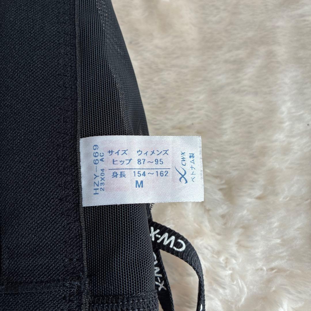 【美品】CW-X レディース　M スポーツタイツ　HZY669　cwx BL