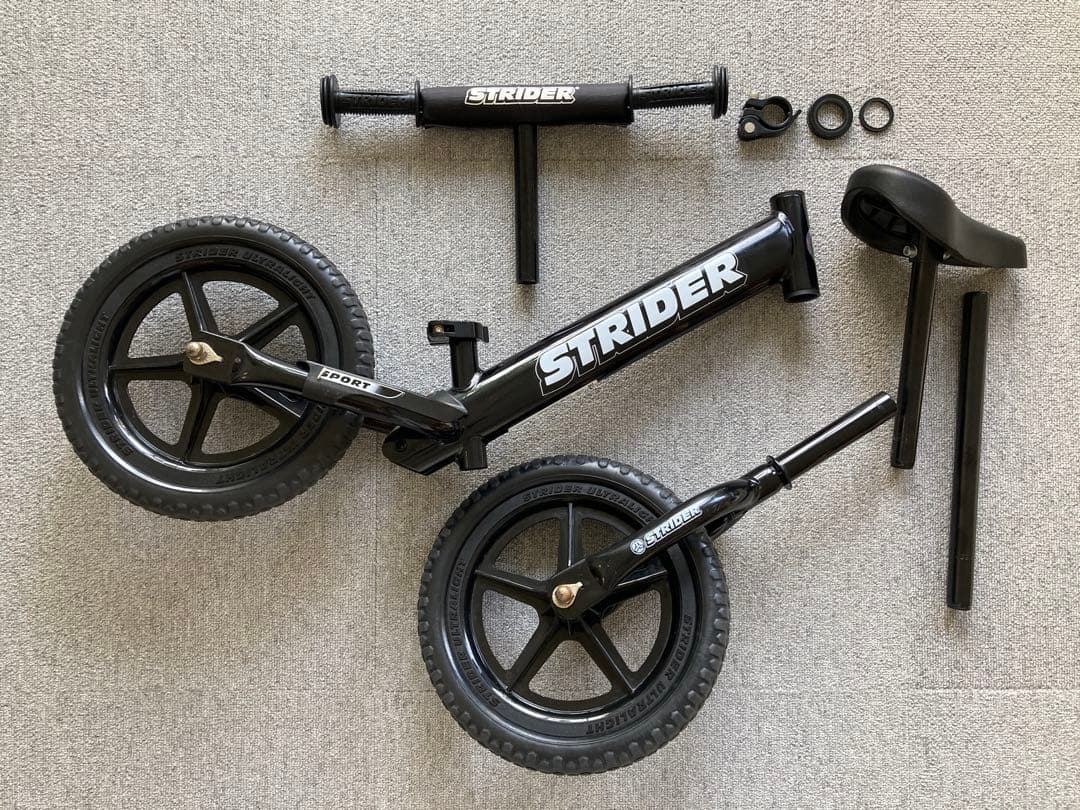 STRIDER 12インチ日本正規品　ブラック　プロテクター付き