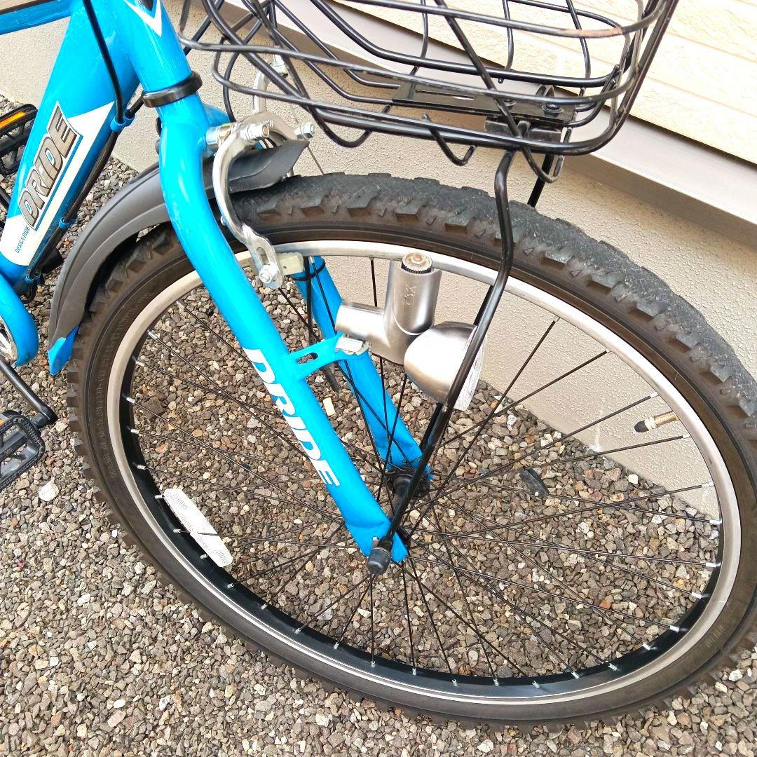 【札幌引取限定】26インチ 自転車 ドライドS3 266-Ⅰ 6段変速 ブルー