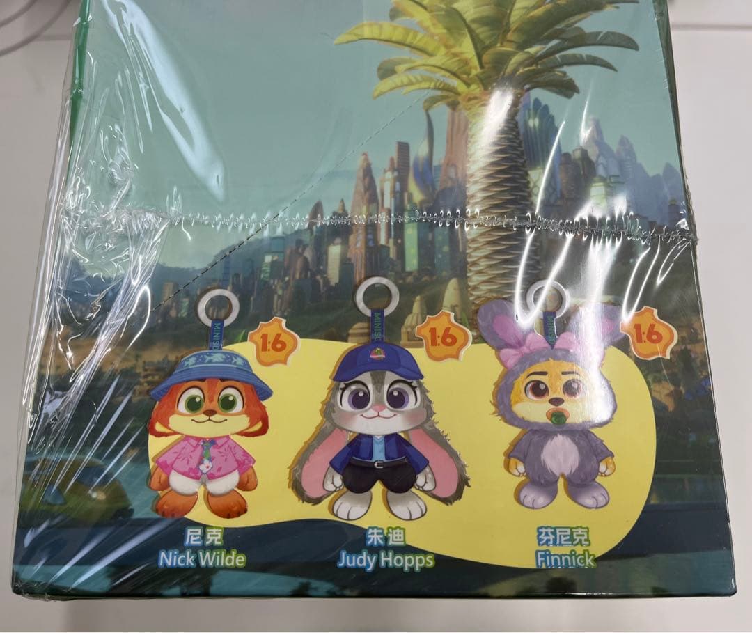 ディズニー　ズートピア2 ぬいぐるみキーホルダーシリーズ　アソートボックス