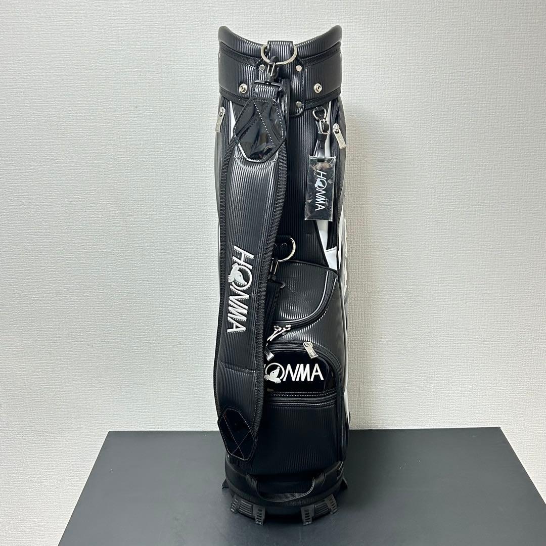 ホンマ HONMA キャディバッグ ブラック 9型フード付 綺麗め