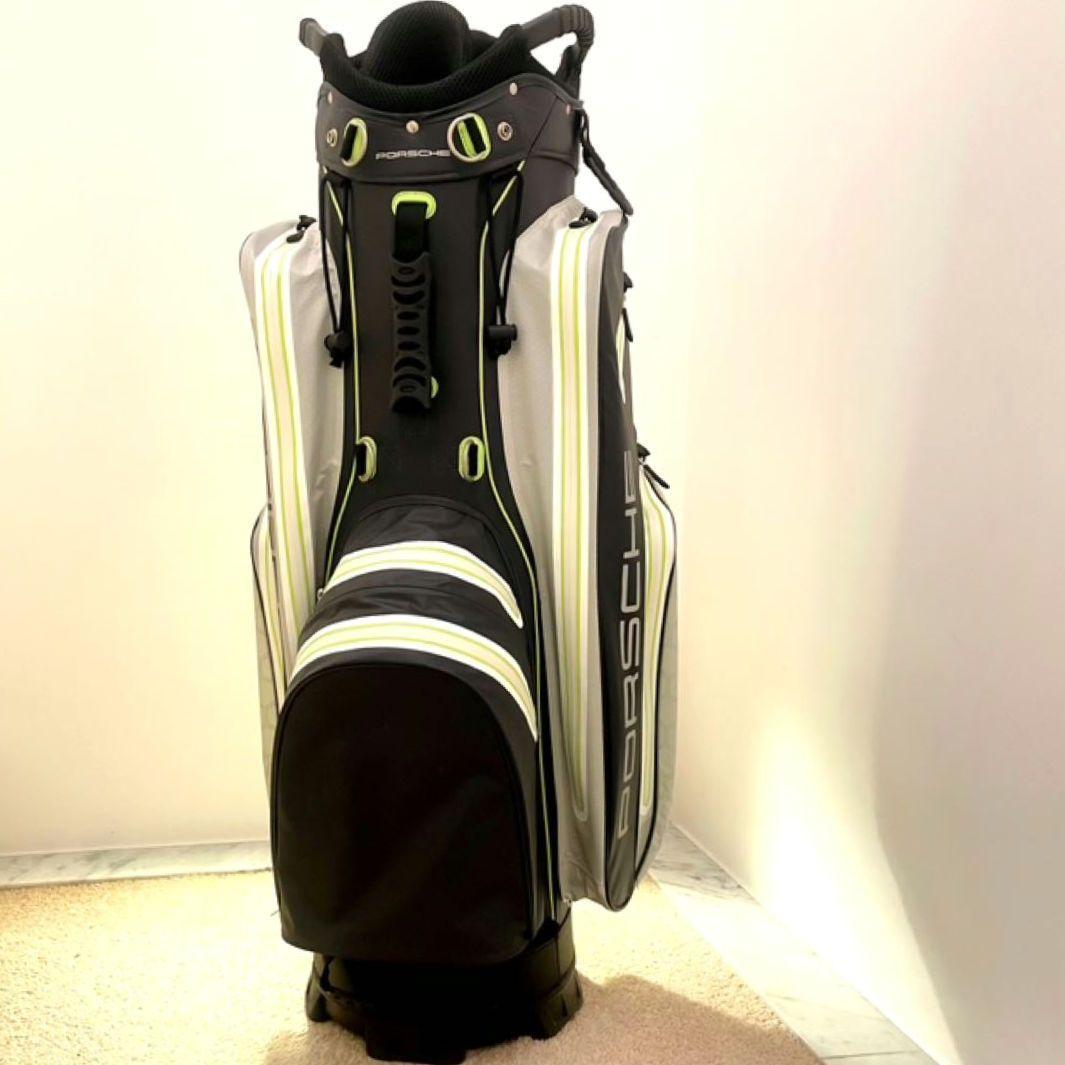 新品・ポルシェ・キャディバッグ・軽量・14分割・ PORSCHE・ゴルフバック