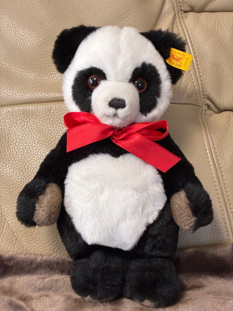 シュタイフ　Steiff ぬいぐるみ パンダ　テディベア