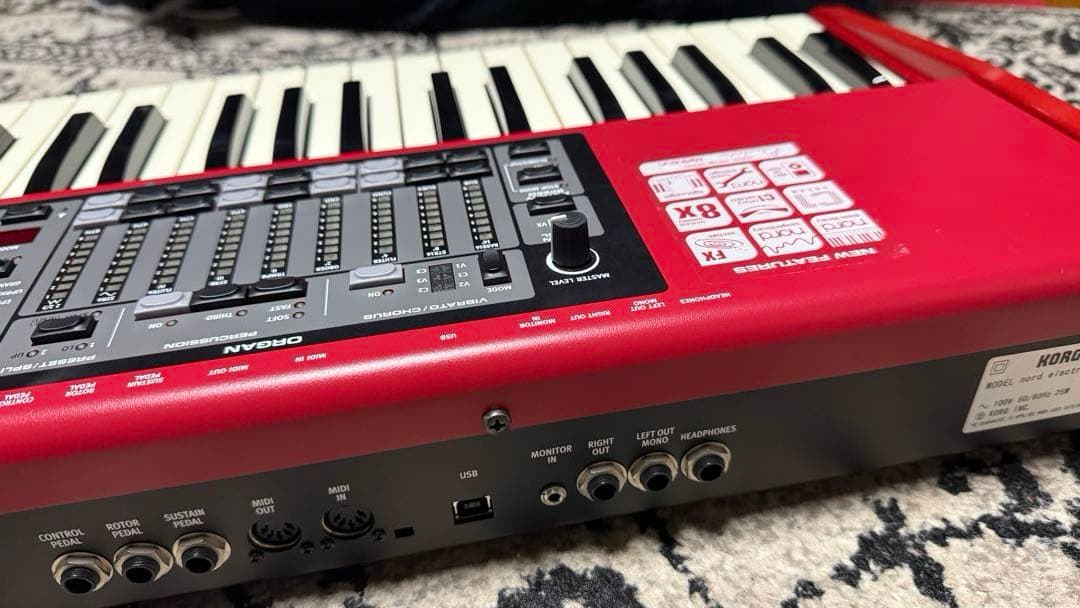 ノードエレクトロ3 Clavia Nord 61Key 純正ソフトケース付