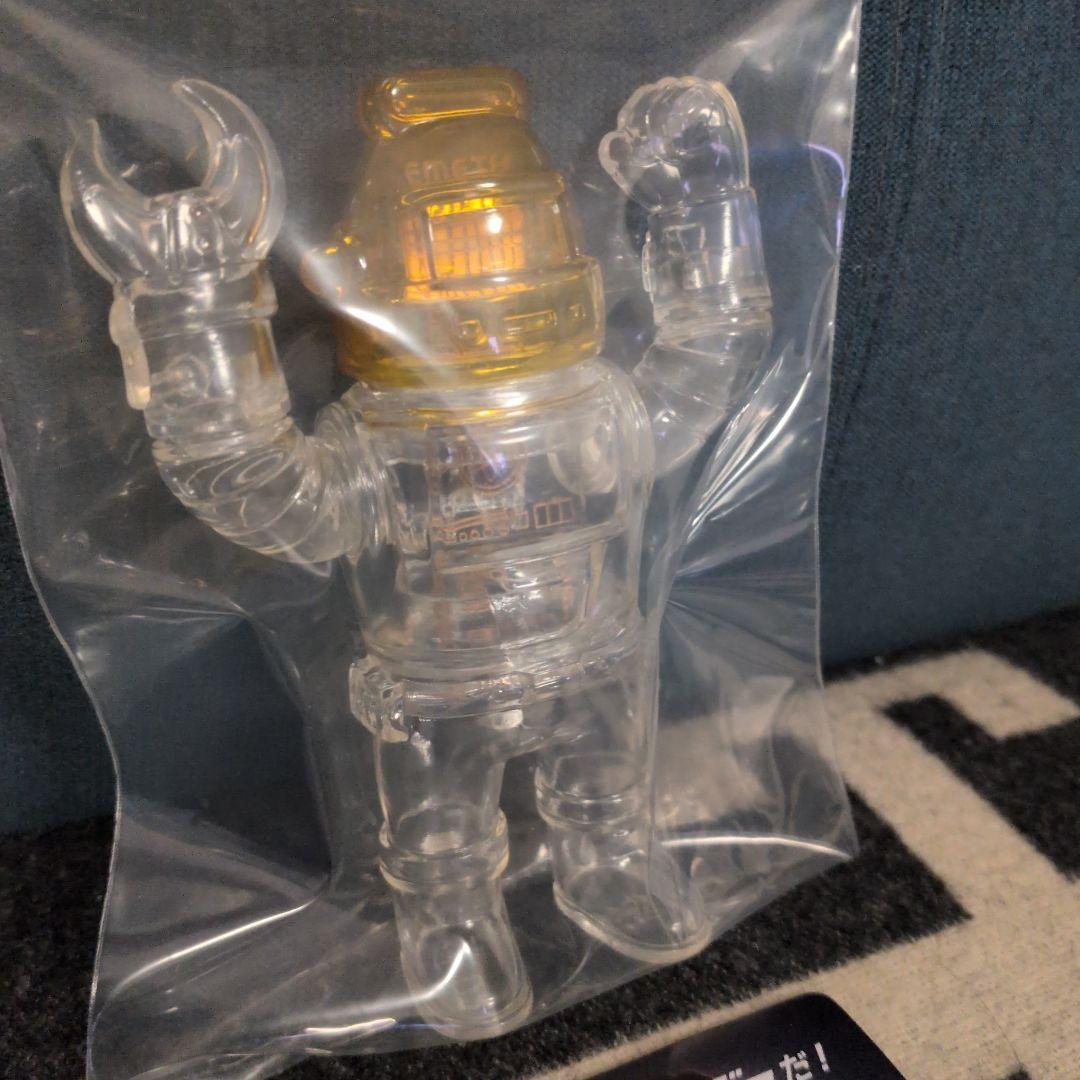 ソフビ 白熊屋 サンダー・コマンドー（クリア）