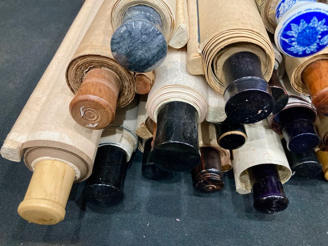 売り切り！★大量★ 全て中国掛軸まとめて50本セット