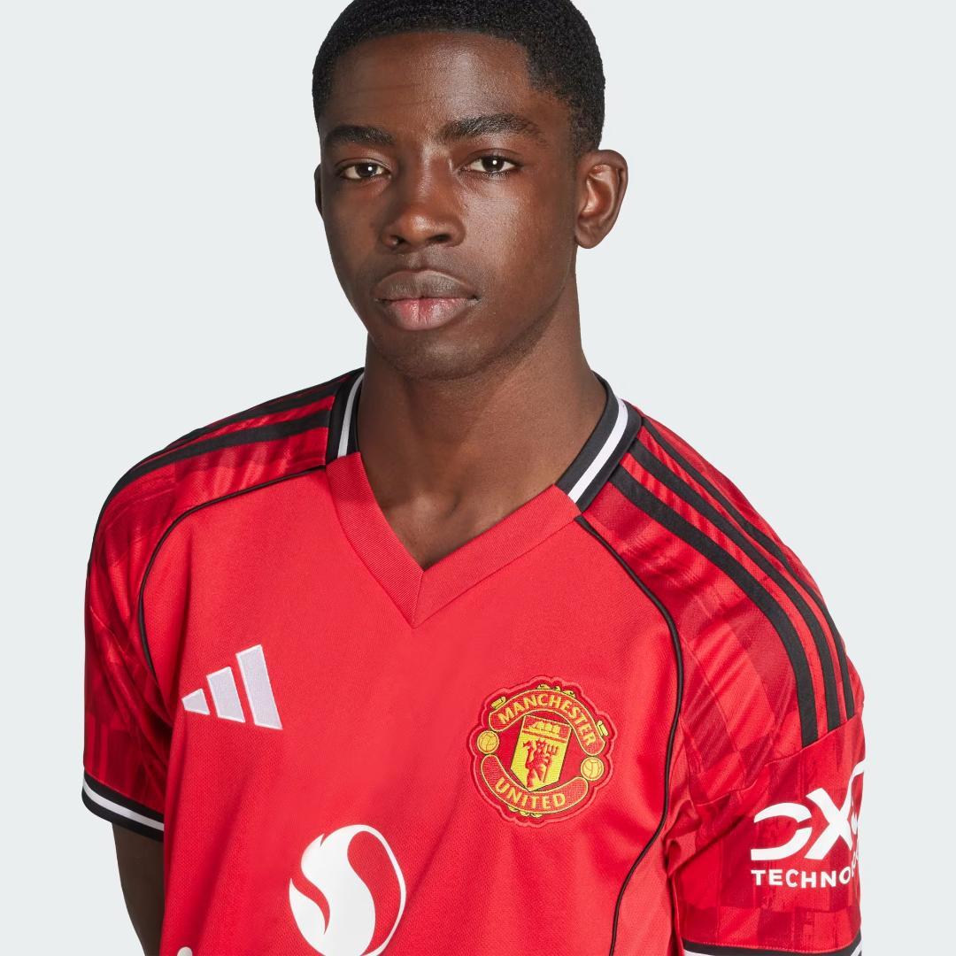 未使用 タグ付き マンチェスター・ユナイテッド 25-26 ホームキット L