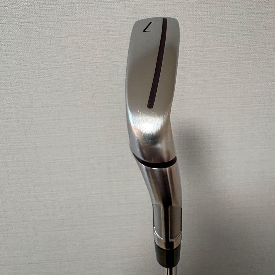 Qiアイアン 7番アイアン 純正スチールシャフト フレックスS
