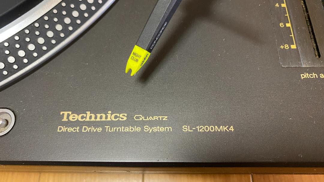 Technics SL-1200 MK4　ターンテーブル　美品　完動品　78回転