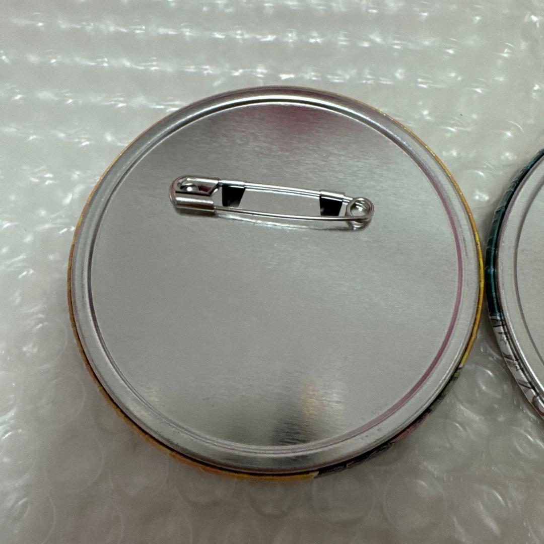 ジョジョ展　原画展　缶バッジ　ジョニィ　ジャイロ