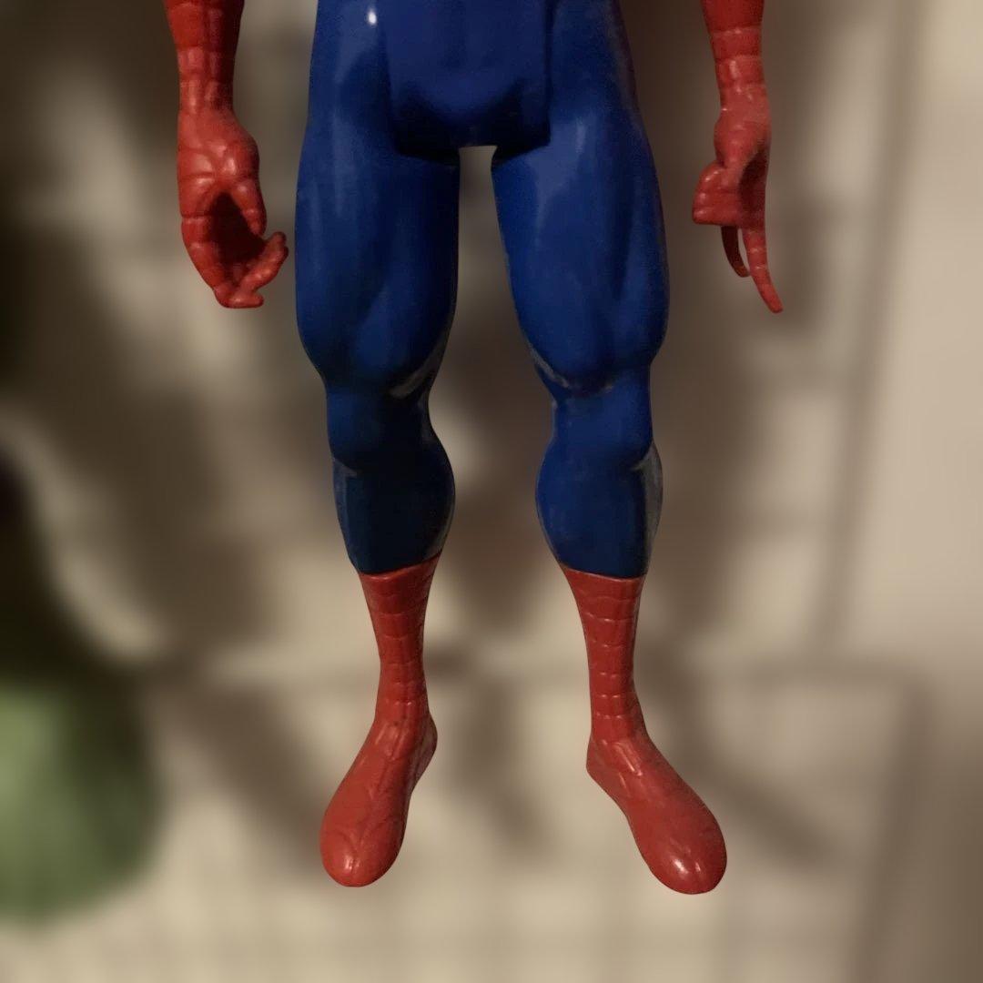 激レア！ハルクとスパイダーマン フィギュアセット　手足可動式