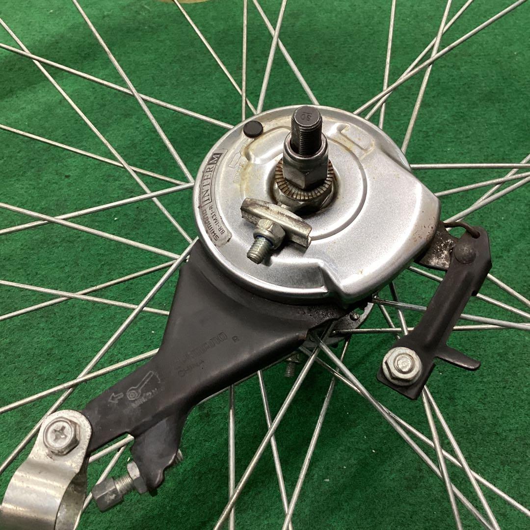 アルミリム　後輪 26x1-3/8 タイヤ付　内装3段　26インチ　リア