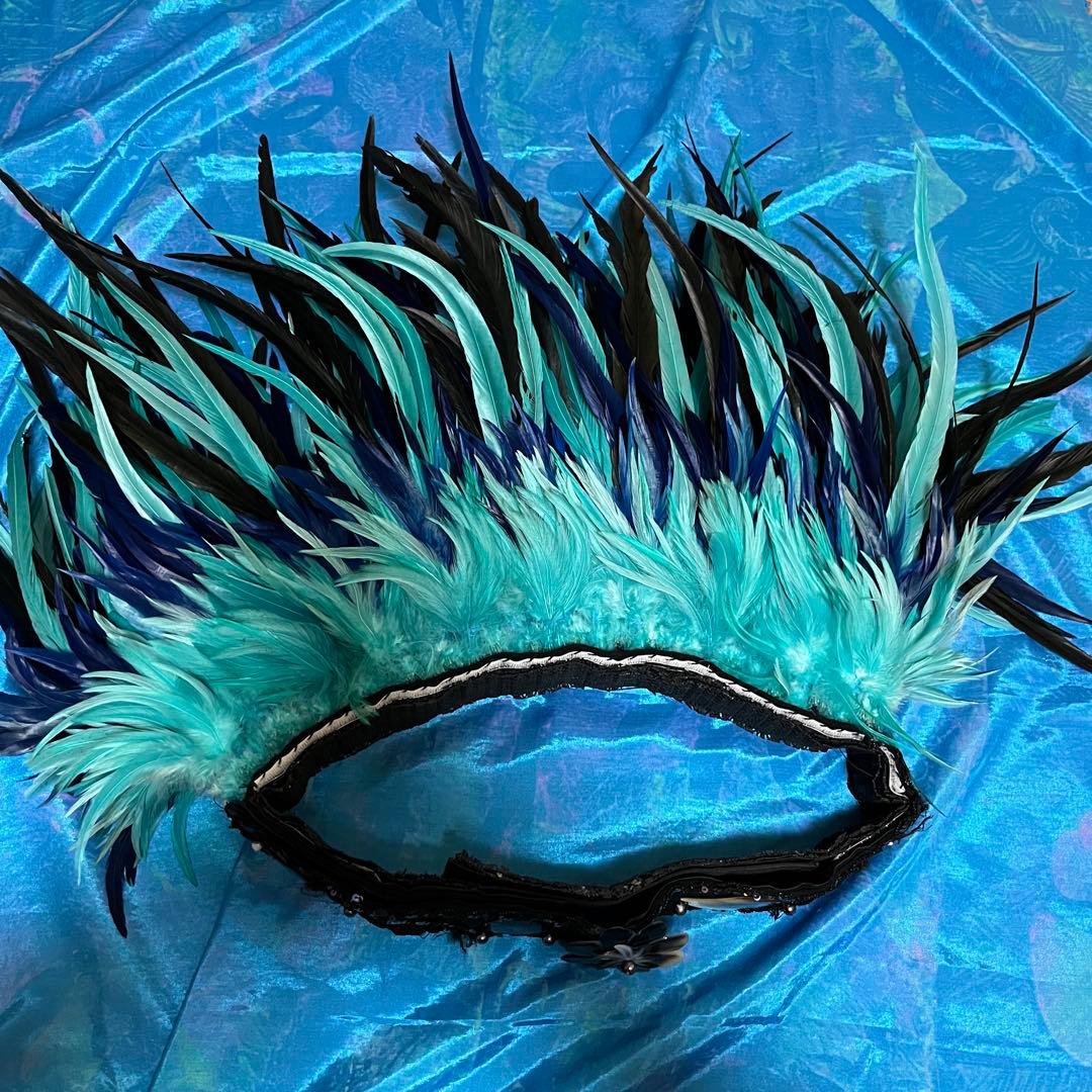 アレミティ タヒチアンダンス　羽ベルト