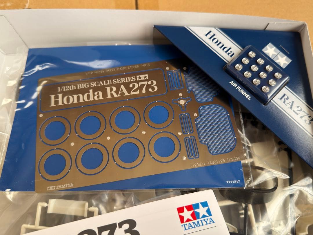タミヤ製　Honda RA273 1/12 プラモデル