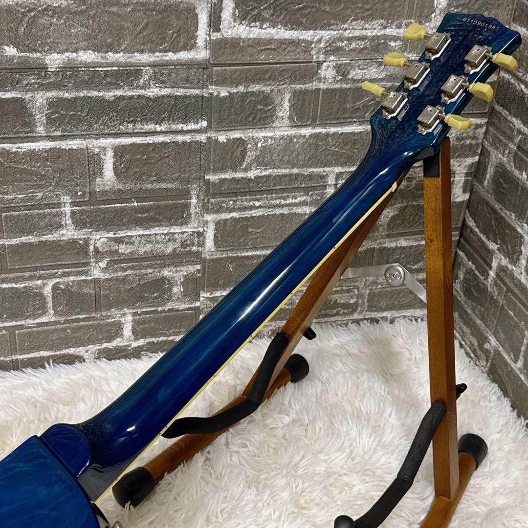 AriaPro Ⅱ Blitz レスポールスタンダードタイプ ブルーサンバースト