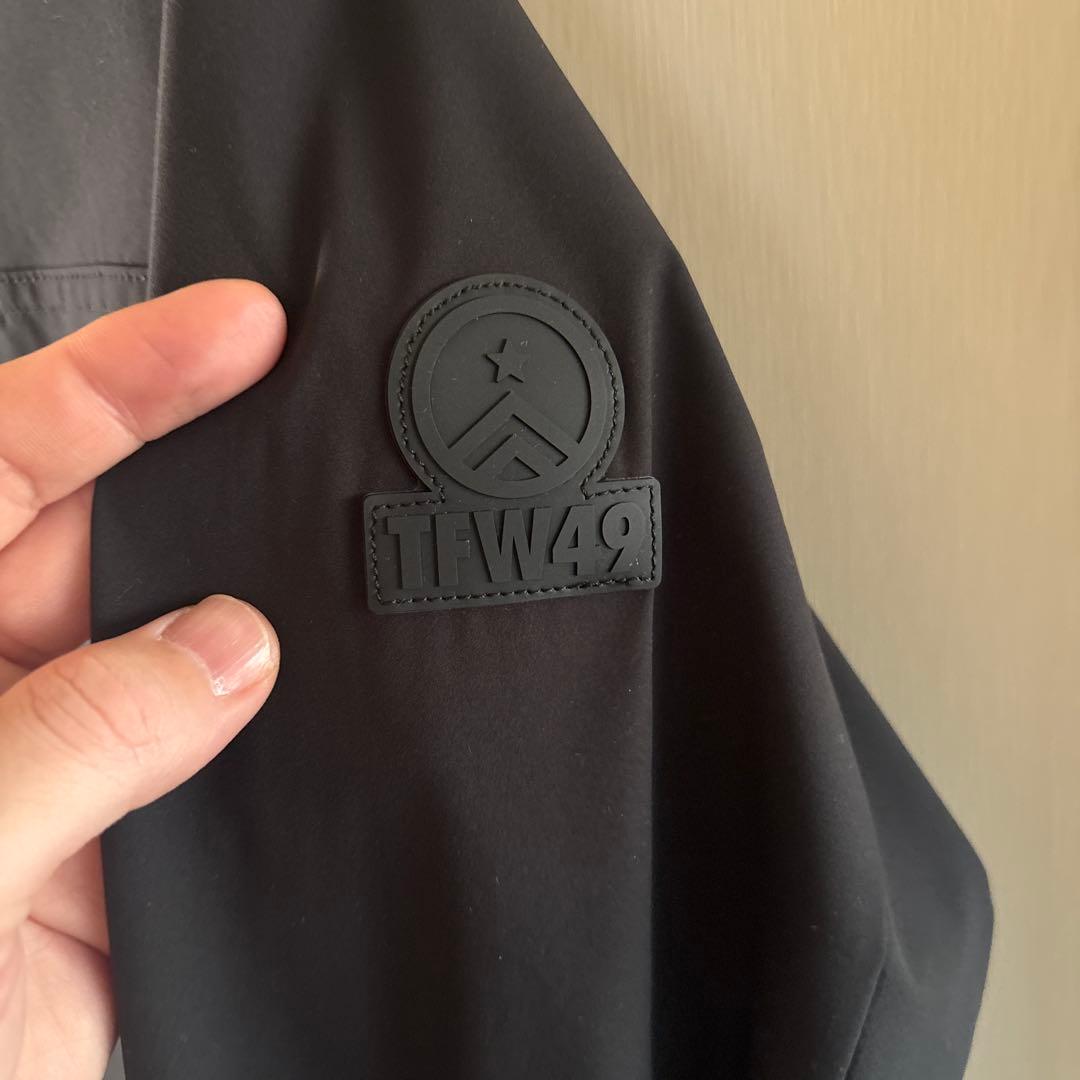 TFW49 ブルゾン　トップス　サイズ3 Sサイズ ブラック　黒　ストレッチ