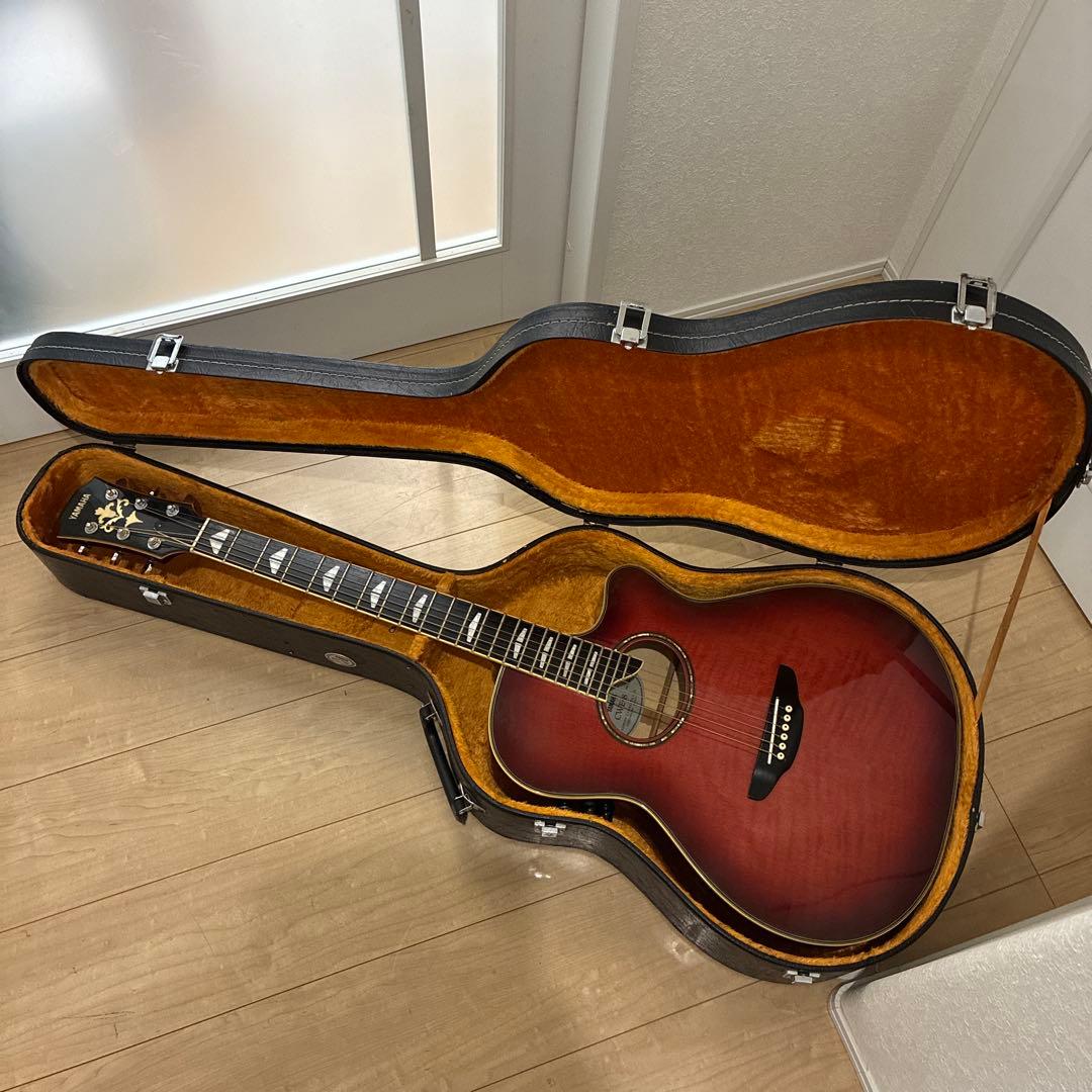 美品　超希少　高級エレガットギター　YAMAHA CWE-18 虎目トップ