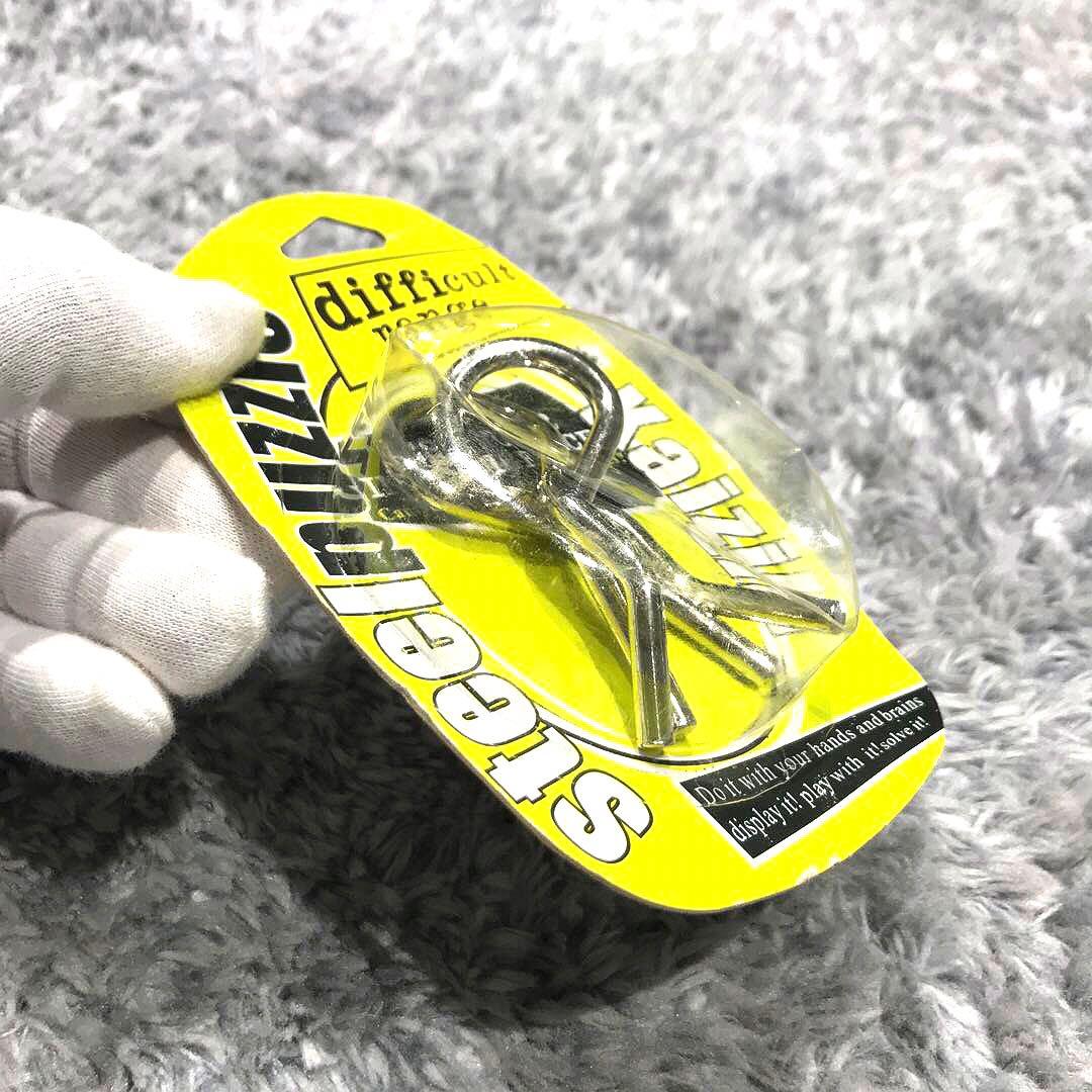 【新品】知恵の輪・steel puzzle 3セット