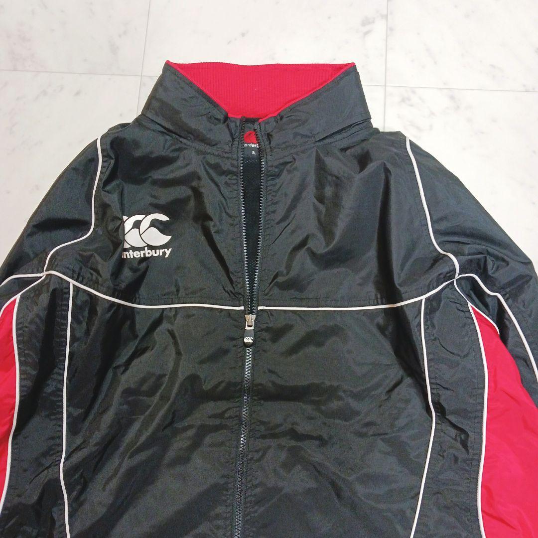 カンタベリー 上下 2way ラグビー セットアップ 大きいサイズ 3L フード