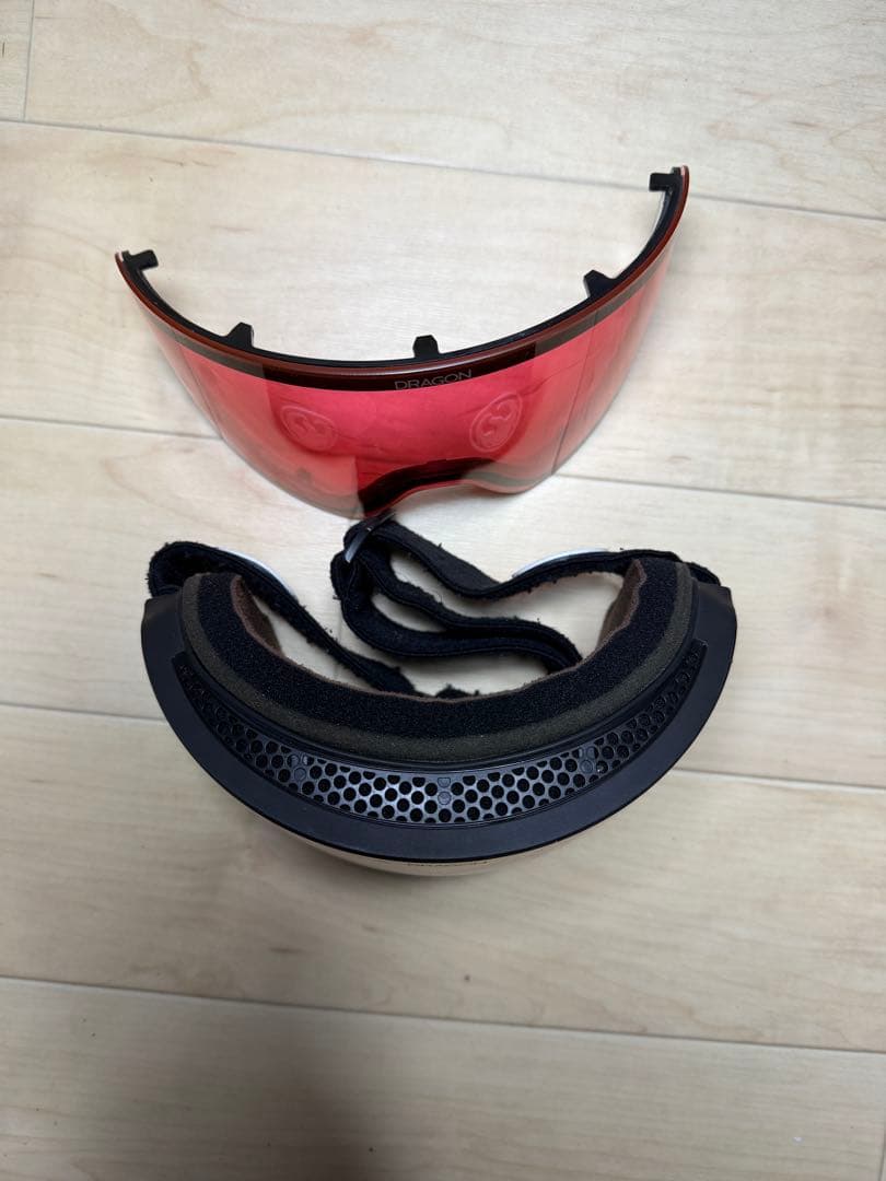 DRAGON PXV ゴーグル 美品 スペアレンズ新品 ケース付 ドラゴン