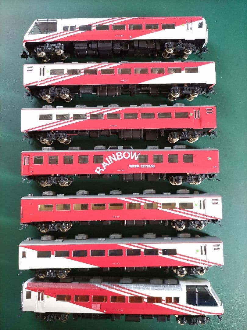 Nゲージ スーパーエクスプレスレインボー７両セット KATO10-306