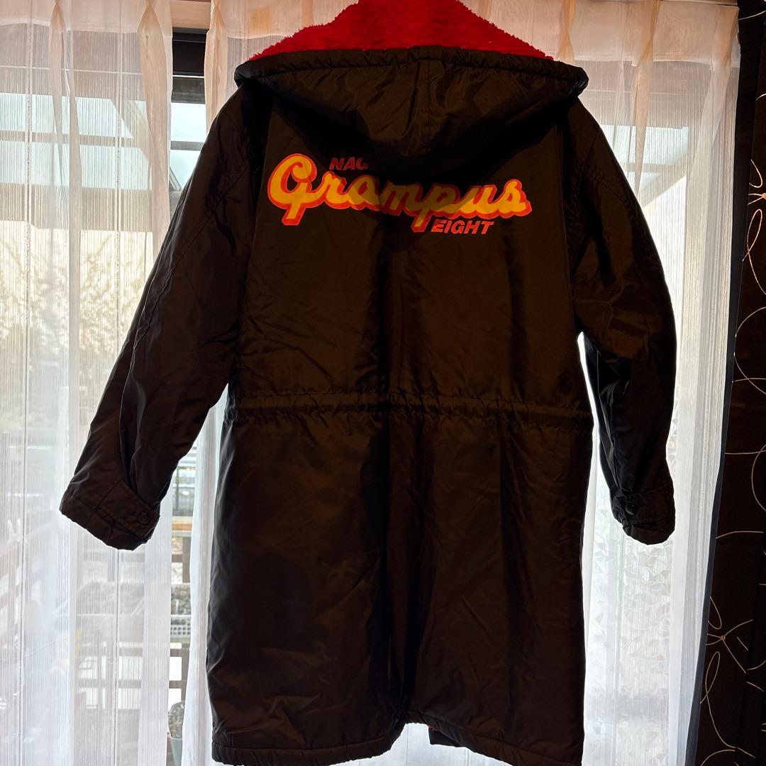 ヴィンテージ 1994年 グランパス ベンチコート Sサイズ 黒/赤
