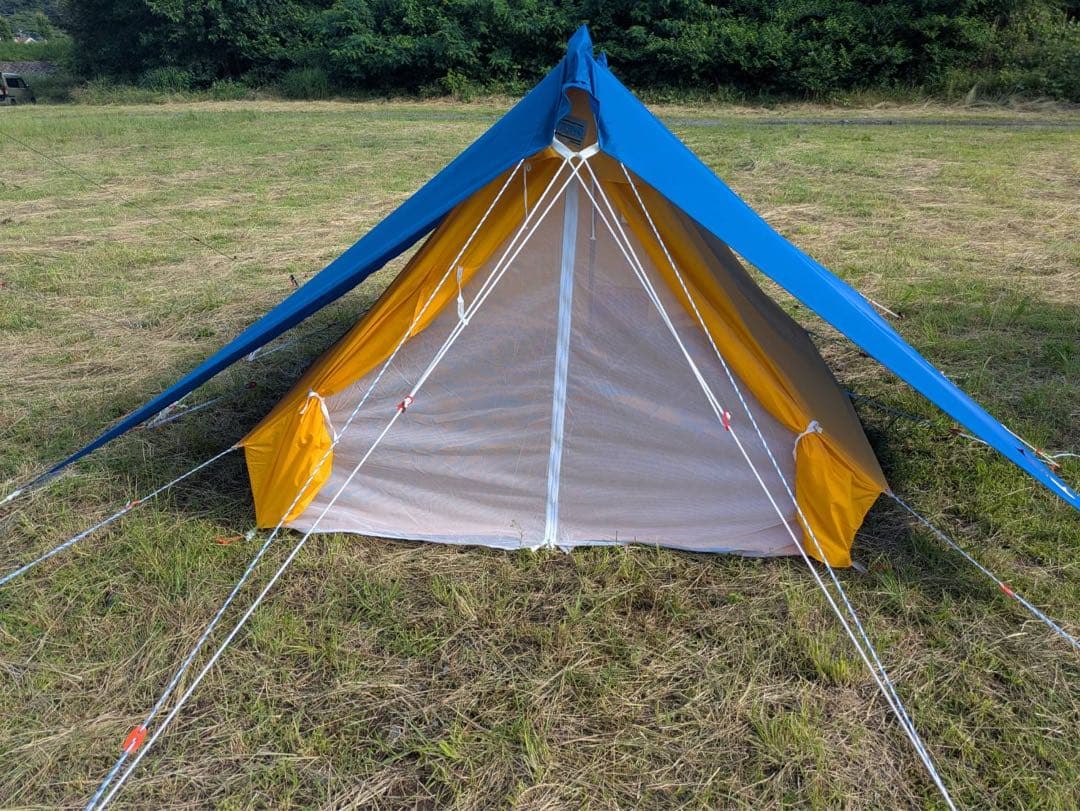 ［美品］ヴィンテージ　レトロ　三角　テント　＆　フライシート　セット