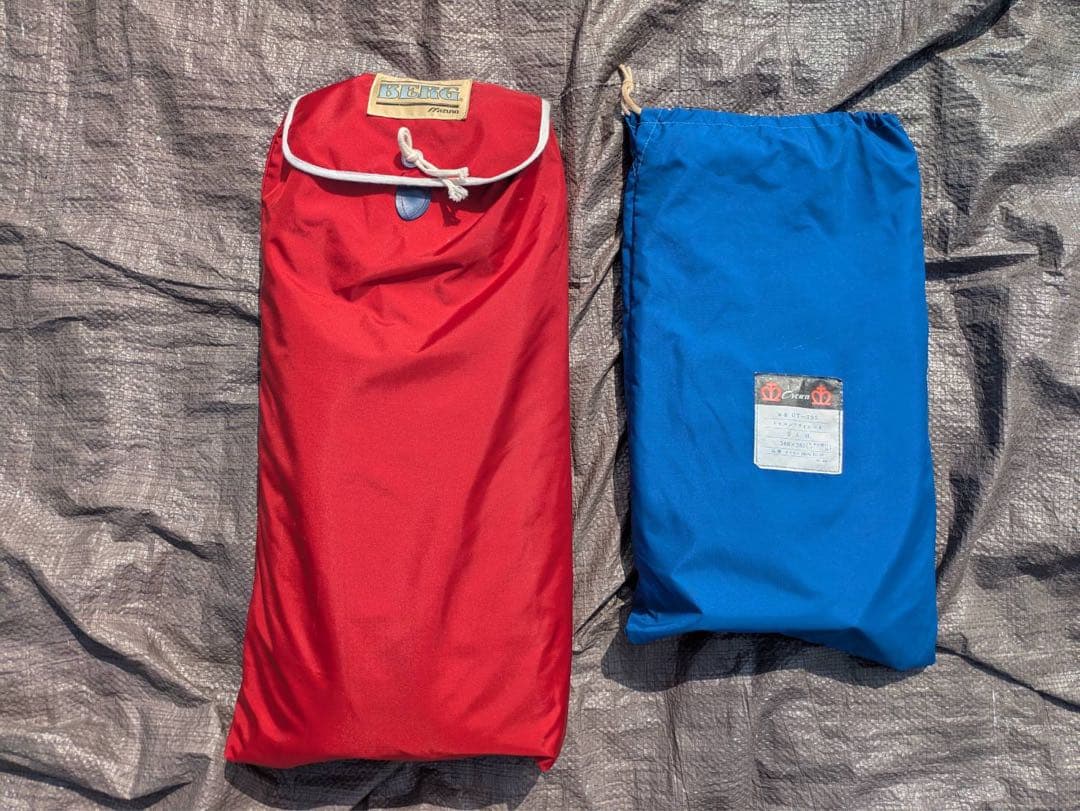 ［美品］ヴィンテージ　レトロ　三角　テント　＆　フライシート　セット