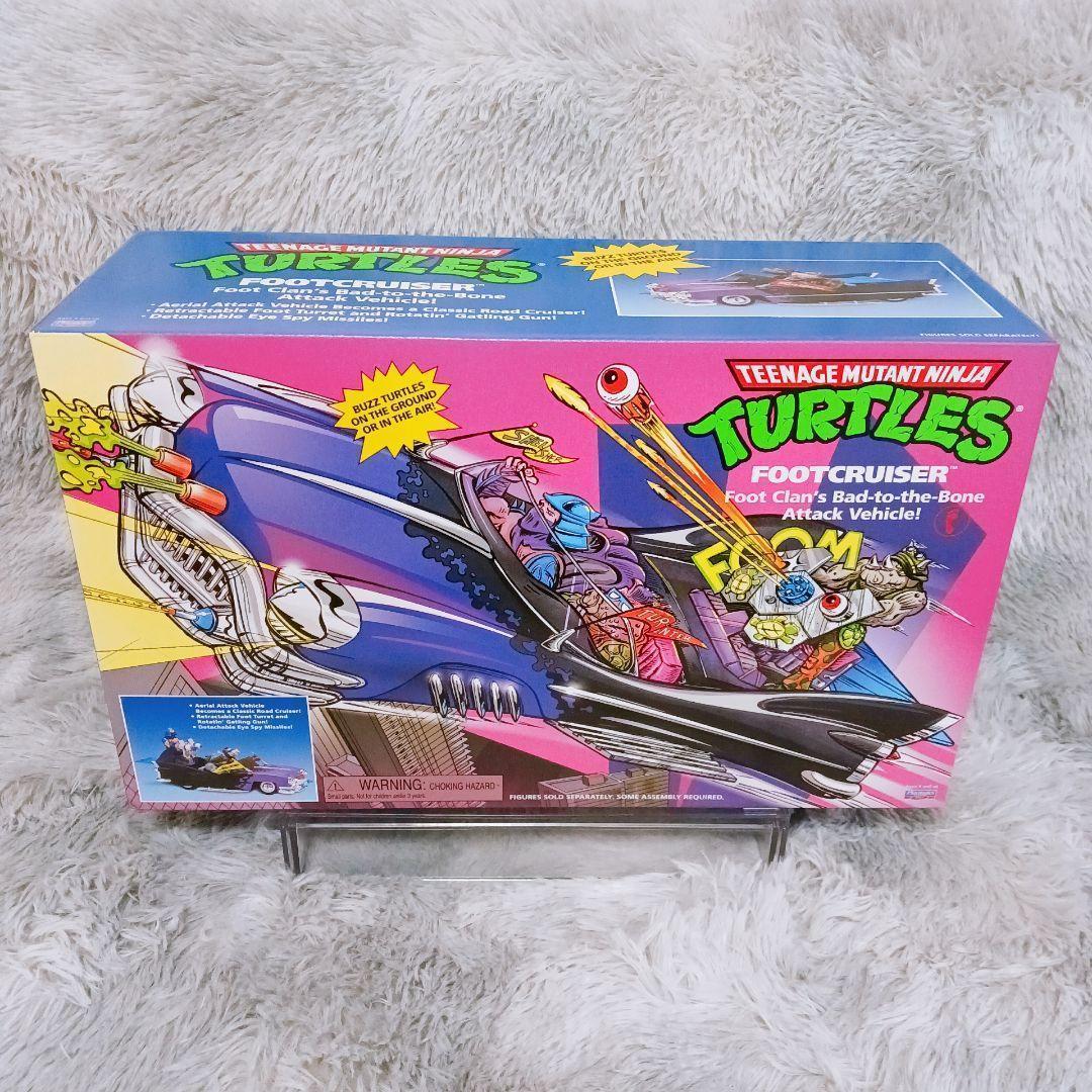 ☆TMNTフットクルーザー☆プレイメイツ クラシック タートルズ 80s復刻版