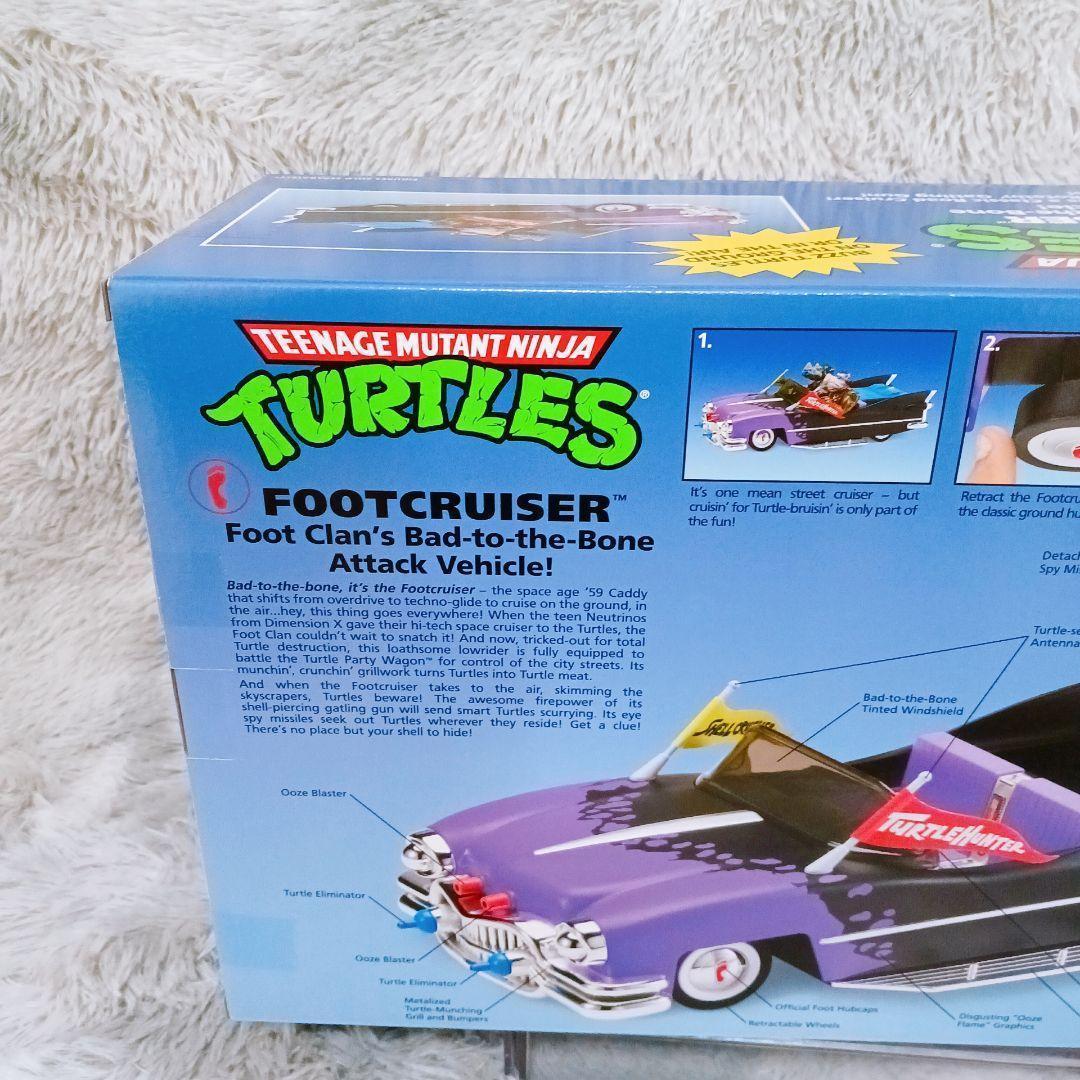 ☆TMNTフットクルーザー☆プレイメイツ クラシック タートルズ 80s復刻版