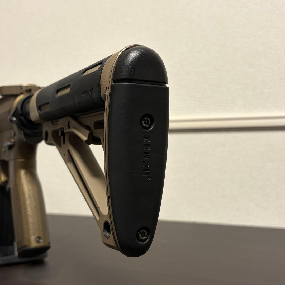 東京マルイ 次世代電動ガン CQBRカスタム 実物パーツ多数　電子トリガー内蔵