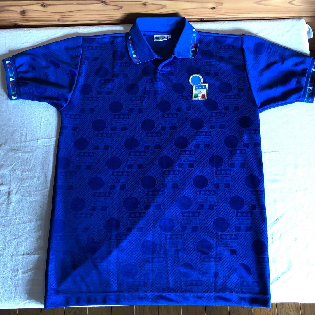 イタリア代表　バッジョ　94ワールドカップ　ホーム　ユニフォーム　イタリア製