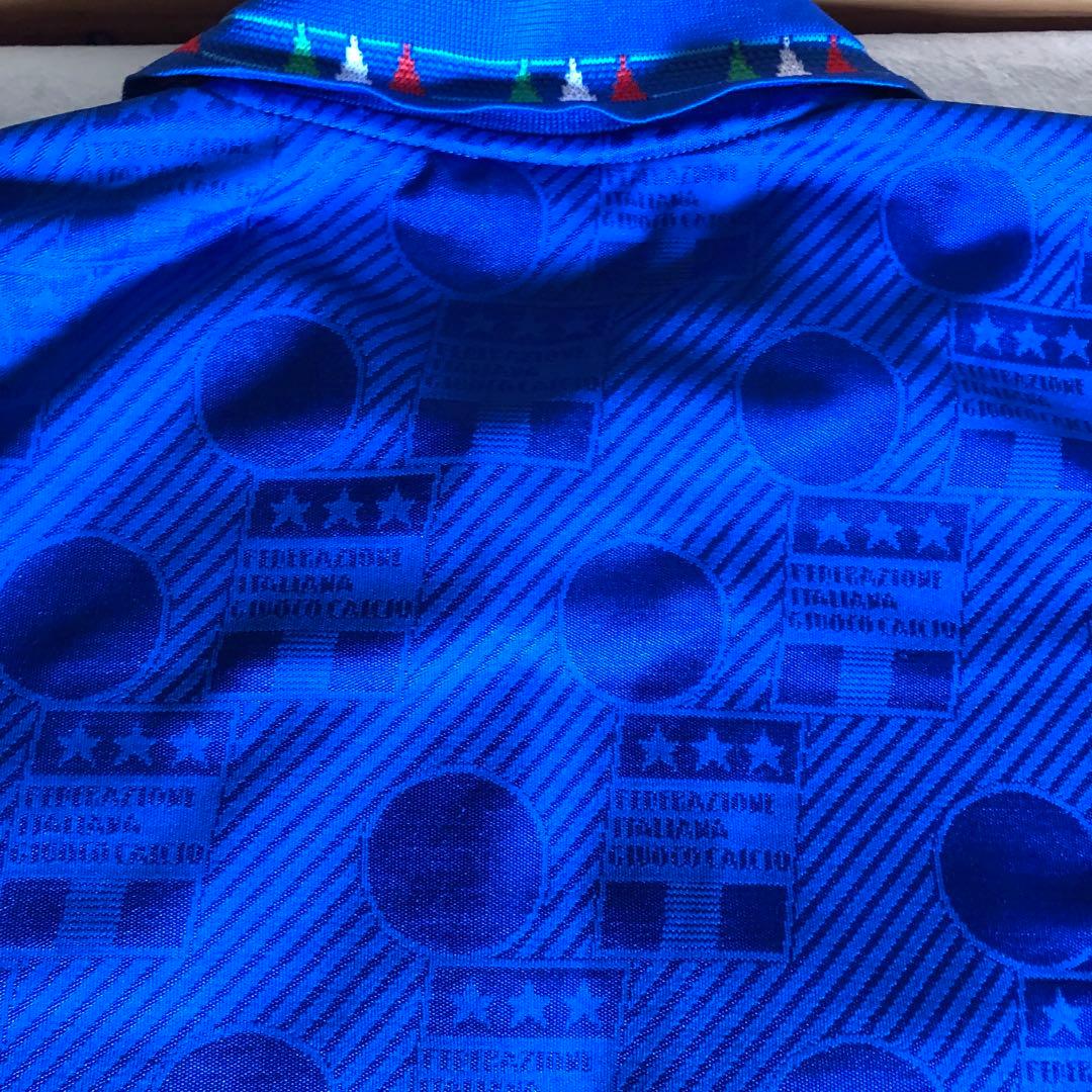 イタリア代表　バッジョ　94ワールドカップ　ホーム　ユニフォーム　イタリア製