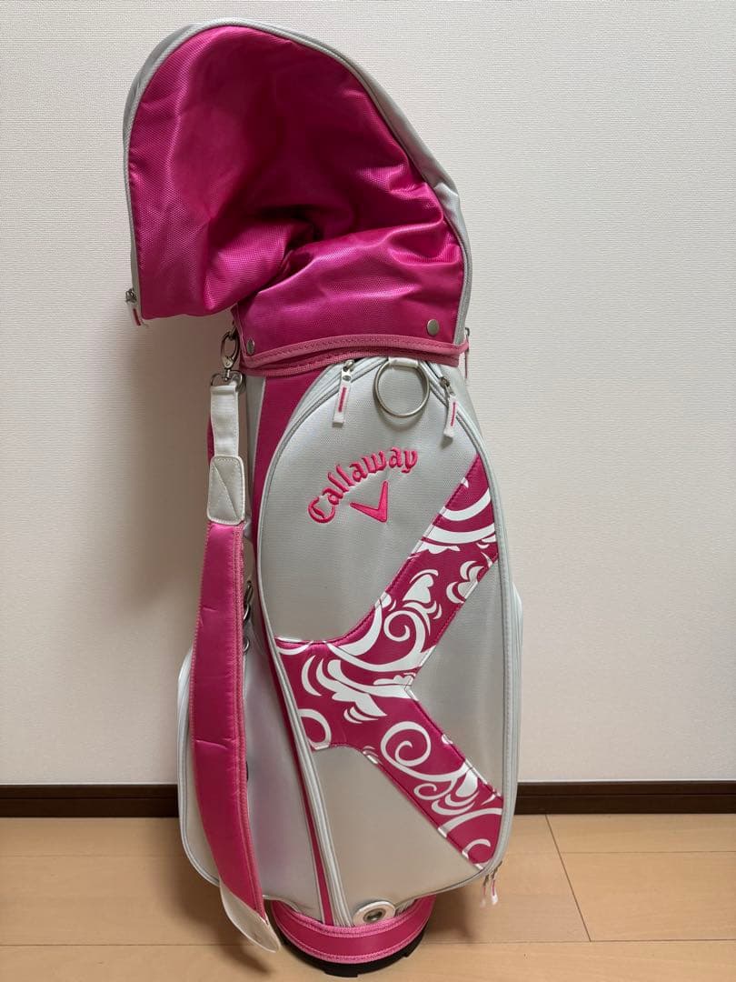 キャロウェイCallaway キャディバッグ　レディース　★ネームタグ付き★