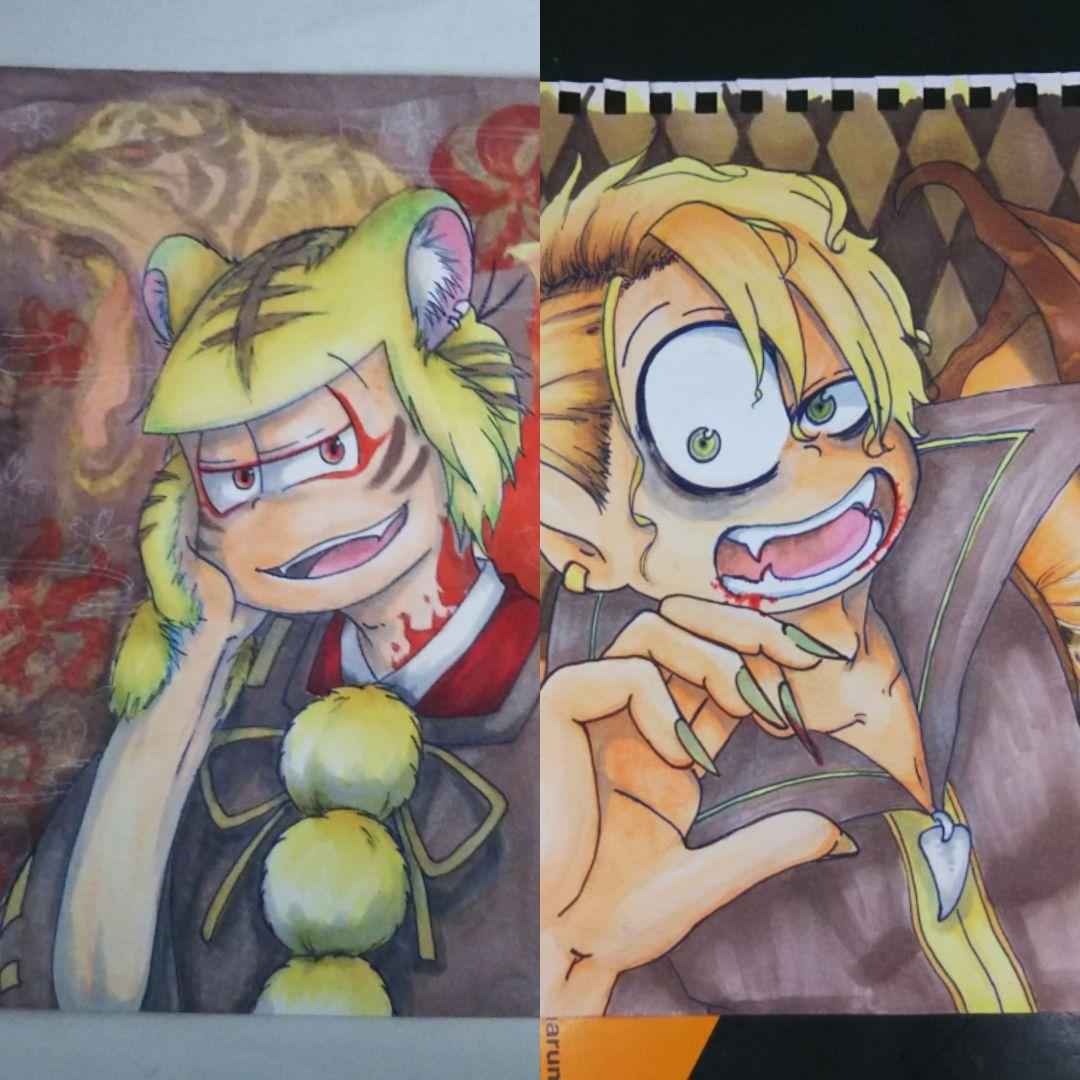 イラストオーダー、切り絵オーダー